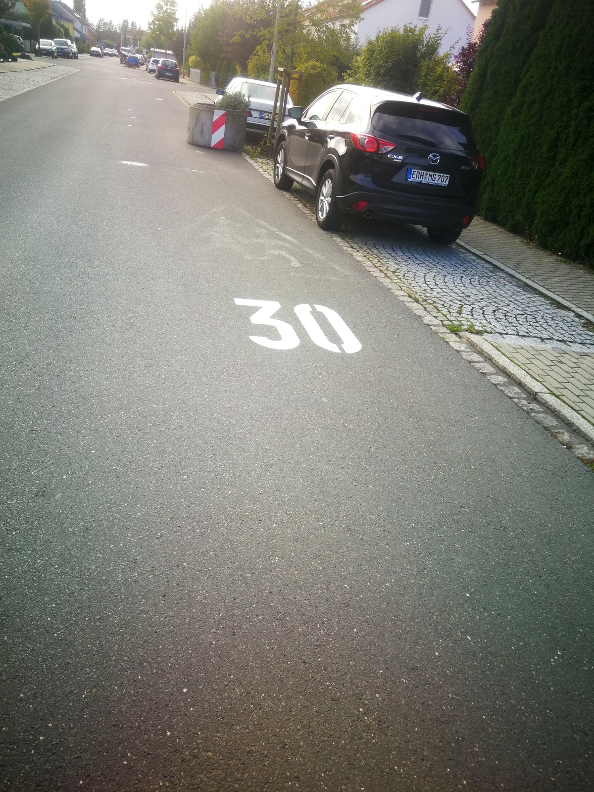 Straßenmarkierung